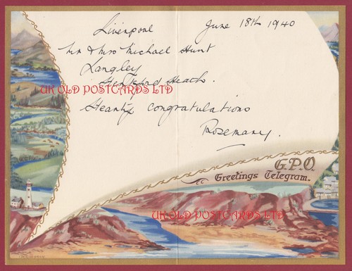 Post office greetings - g.p.o.,