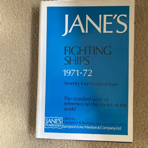 Jane fighting ships 1971 72 - fighting, 1971-72
