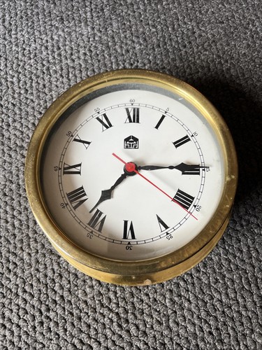 Vintage brass bulkhead wall - brass,