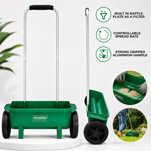 12l rotary fertiliser spreader - 12l,