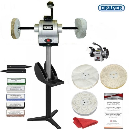 Draper 370w bench grinder - draper,