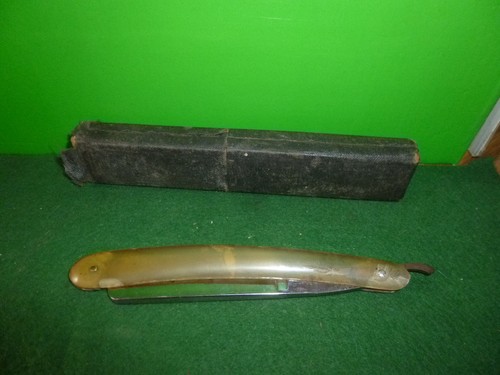 Vintage hollow ground cut - hollow,