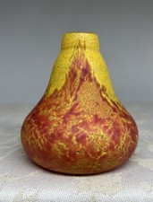 DAUM NANCY Vase Marmoreen New