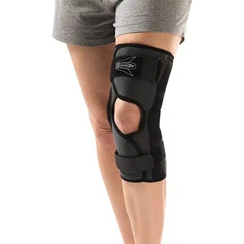 Knee brace with patellar hole - patellar,