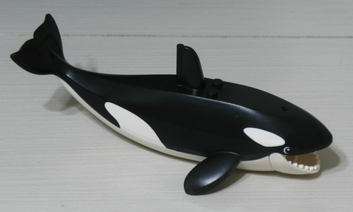 Lego killer whale - whale, shark