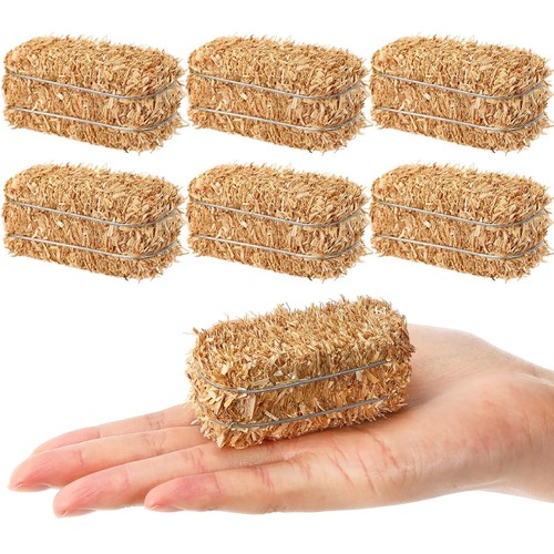 Pcs mini hay bales miniature - mini,