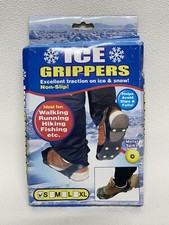 Snow Anti Slip Ice Grippers for Boots Shoes Grips Spikes Crampons ~ Size S