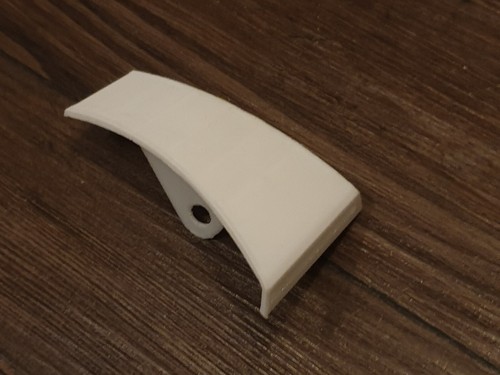 Lid awning end cap right - lid,