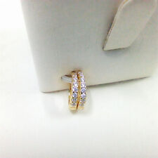 Pandora Moments Sparkling Huggie & Sparkling Huggie Hoop Earrings  Gold