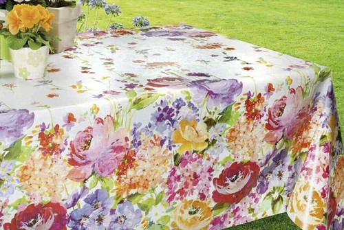 Floral rose border - border, white
