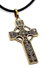 Detailed Bronze Celtic Cross