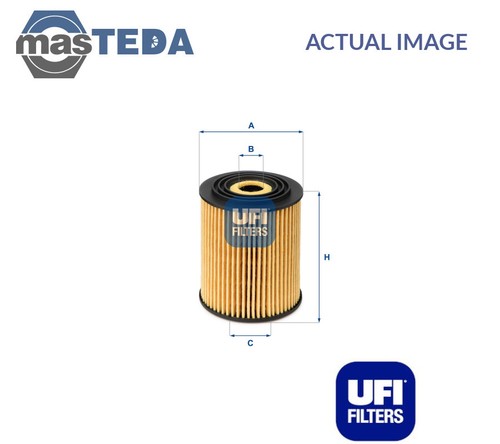 2503400 engine oil filter ufi - engine,