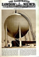 Original Old Vintage Print