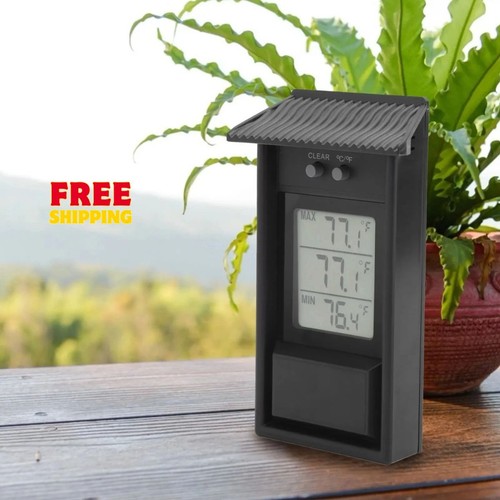 Digital outdoor thermometer - digital,