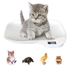 Pet Scales for Small Animals, Puppy Scales,Digital LCD Cat Scale,Mini Dog Weigh
