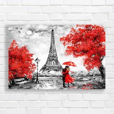 Romantic Paris Eiffel Tower