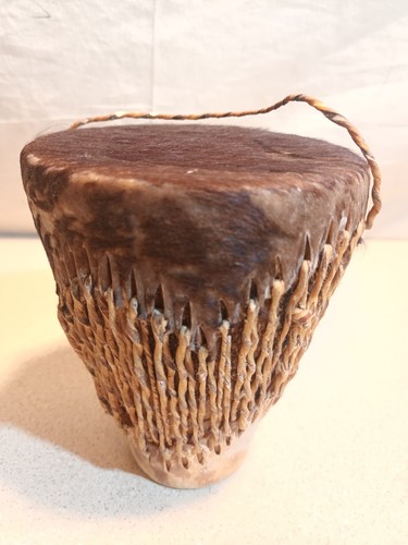 African hand drum goat - african,