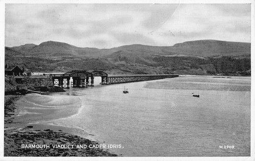 Postcard wales barmouth - postcard,