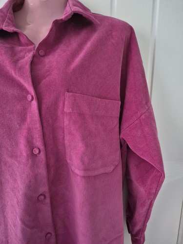 Zara ladies pink corduroy - zara,