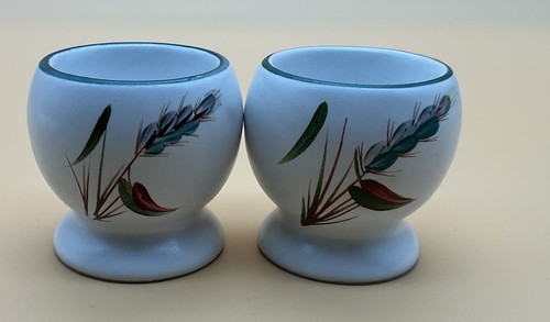 Pair vintage denby green - vintage,