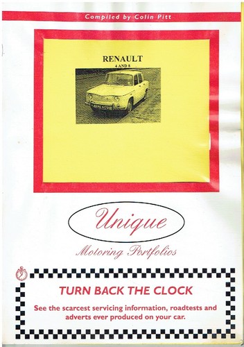 Renault 8 incl 1100 - ,,