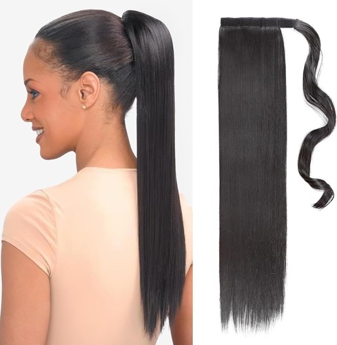 Human hair synthetic pony tail - human,