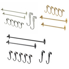 Ikea HULTARP Wall Rail Steel, Home Kitchen, Restaurant Brass Silver Black Colour