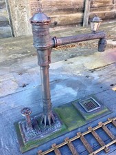 Garden railway water crane