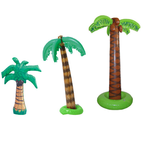 Inflatabale palm tree blow - tree, up