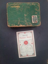 Vintage Thomas De La Rue Patience Boxed Cards Game Instructions 1930s?