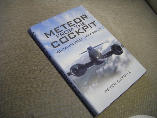 Meteor from the cockpit - meteor,
