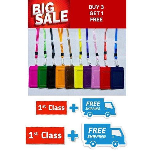Card holder neck lanyard - holder,