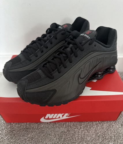 Black nike shox - black, men's