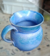 Small vintage William Leonard Baron Barnstable Pottery Devonware Jug