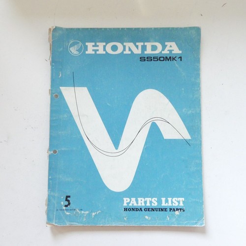 Genuine honda ss50 - ss50, mk1