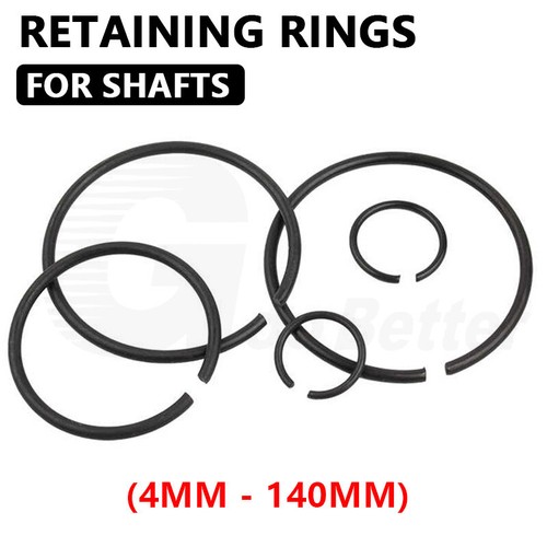 Retaining rings round - rings, wire
