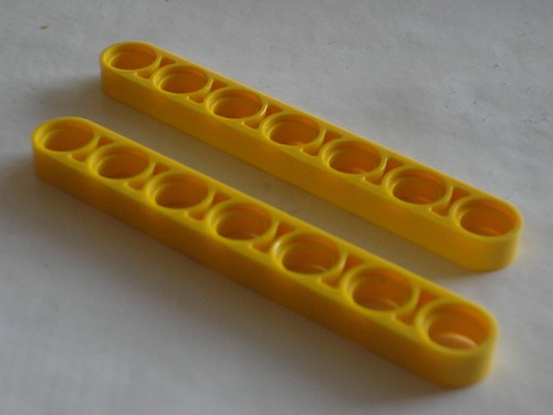 Lego technic yellow beam - 2,