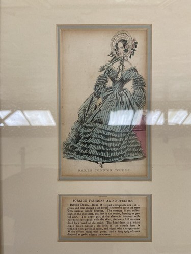 Vintage gilt framed fashion - gilt,