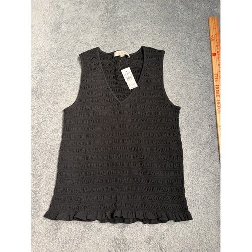 Loft nwt black sleeveless - loft,