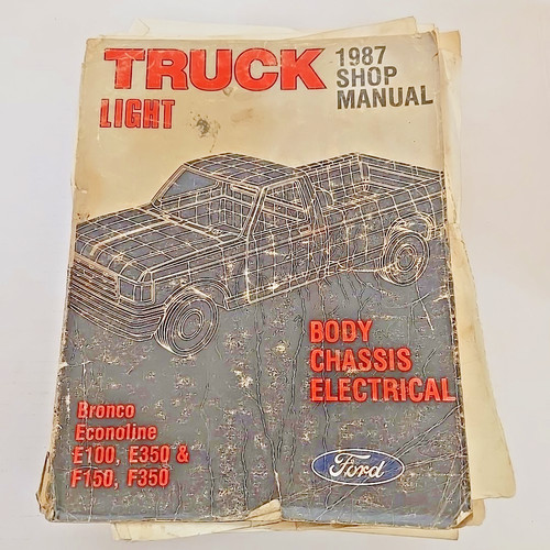 Vtg 1987 ford light - vtg, truck