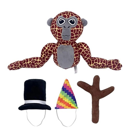Cute gorilla monkey - monkey, plush