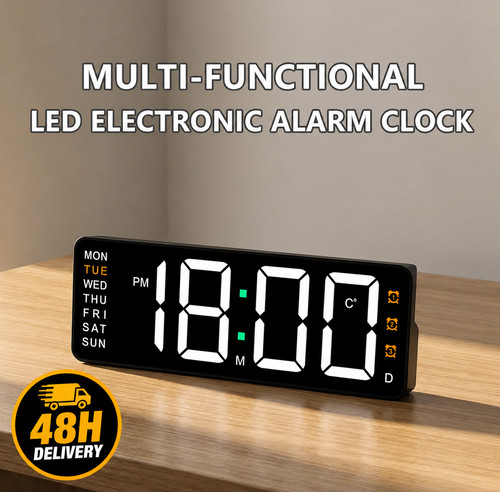 Led electric digital alarm - digital,
