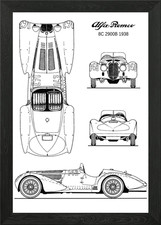 Bnw alfa romeo 2900b - alfa, 8c