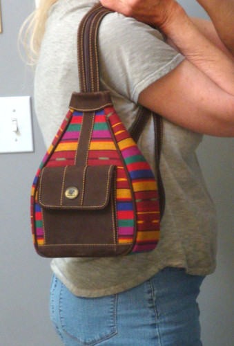 Guatemalan small backpack - guatemalan,