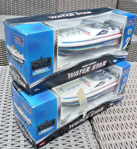 Nikko water star boats - 2x, rc