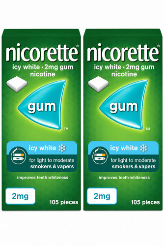 Nicorette icy white 2mg - white,