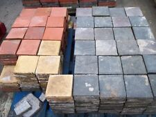 quarry tiles 6" x 6",  victorian  [reclaimed]