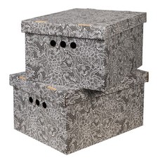 2pc decorative storage boxes - 2pc,