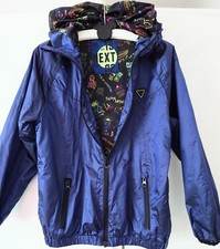 Next kids boys girls blue navy multi windbreaker coat