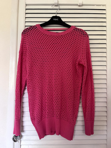 Primark pink mesh net holes - pink,